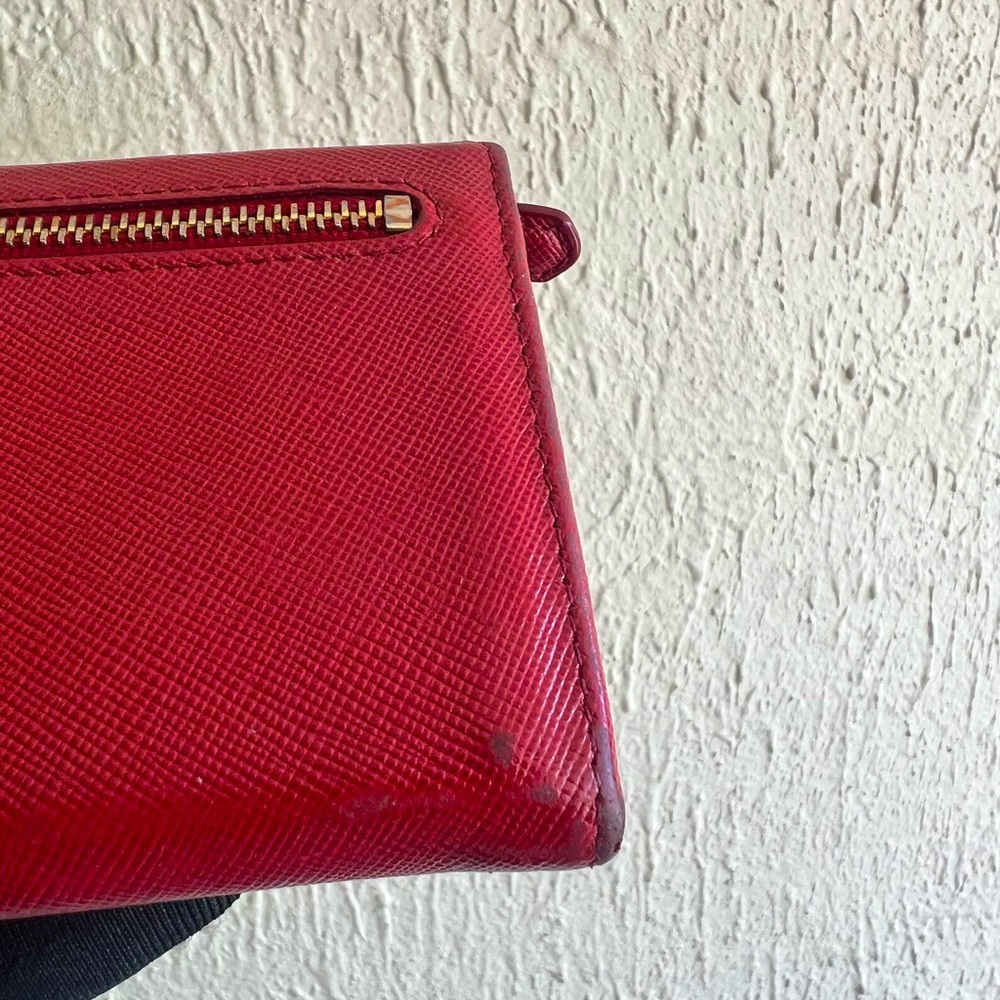 Prada Saffiano Leather Long Wallet - Picture 10 of 11